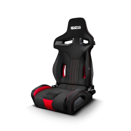 Sparco R333 2021 Racing Seat, Black & Red 009011NRRS